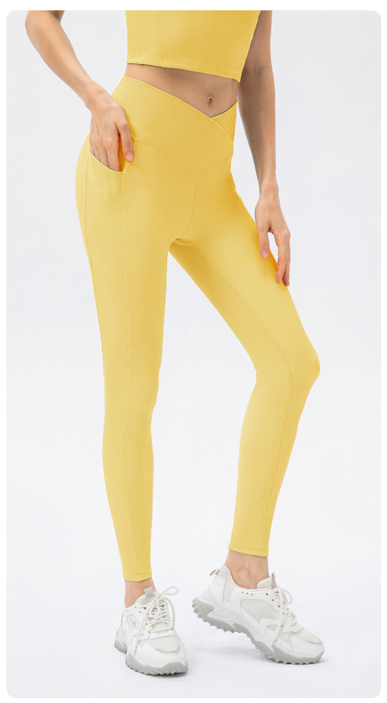 Athena Leggings - Yellow