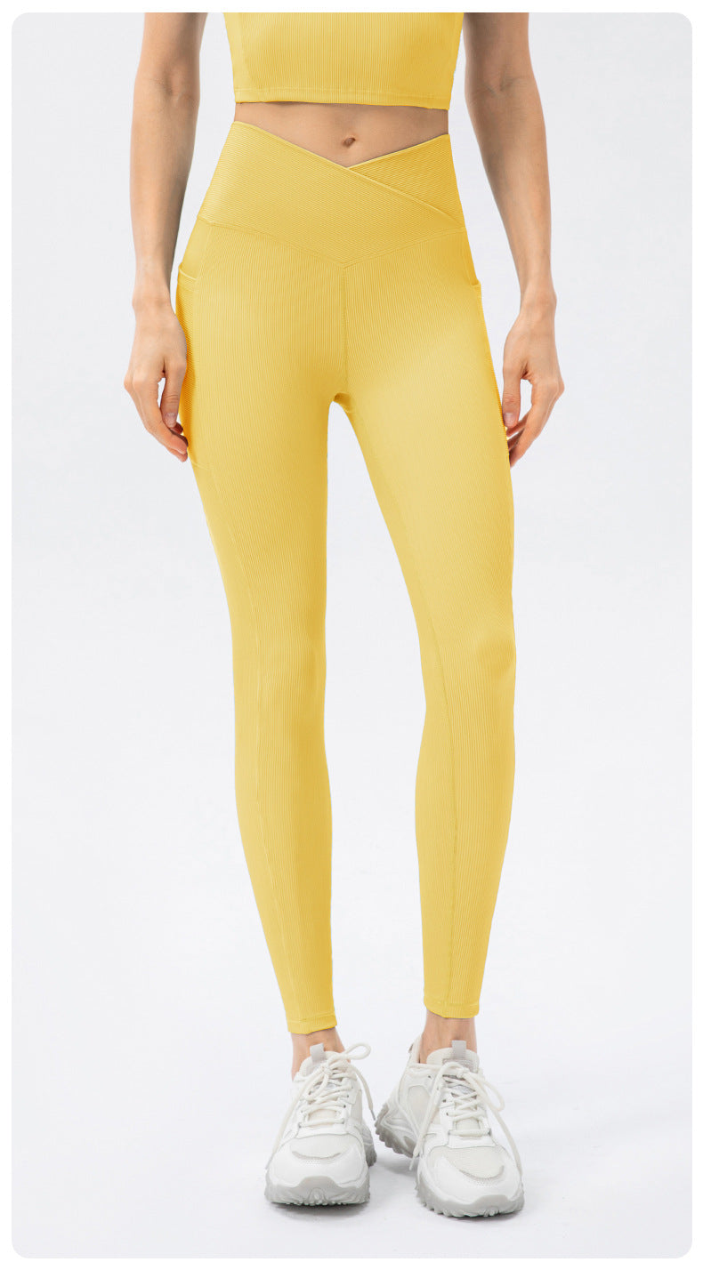 Athena Leggings - Yellow