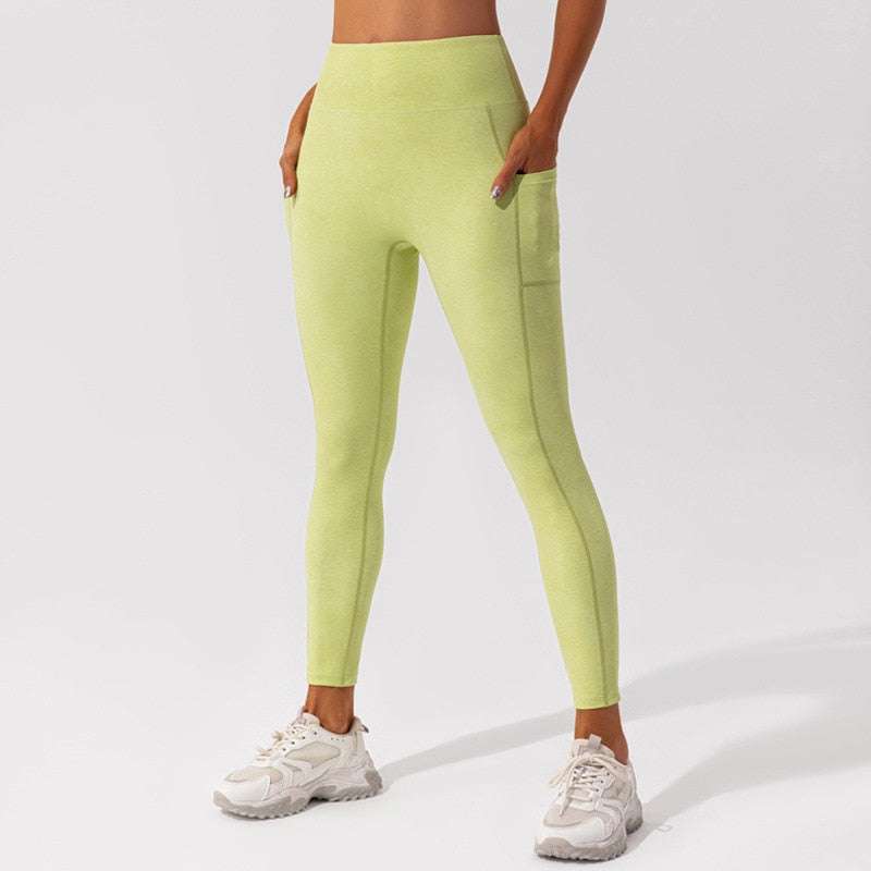 Streamline Pro Leggings - Lemon