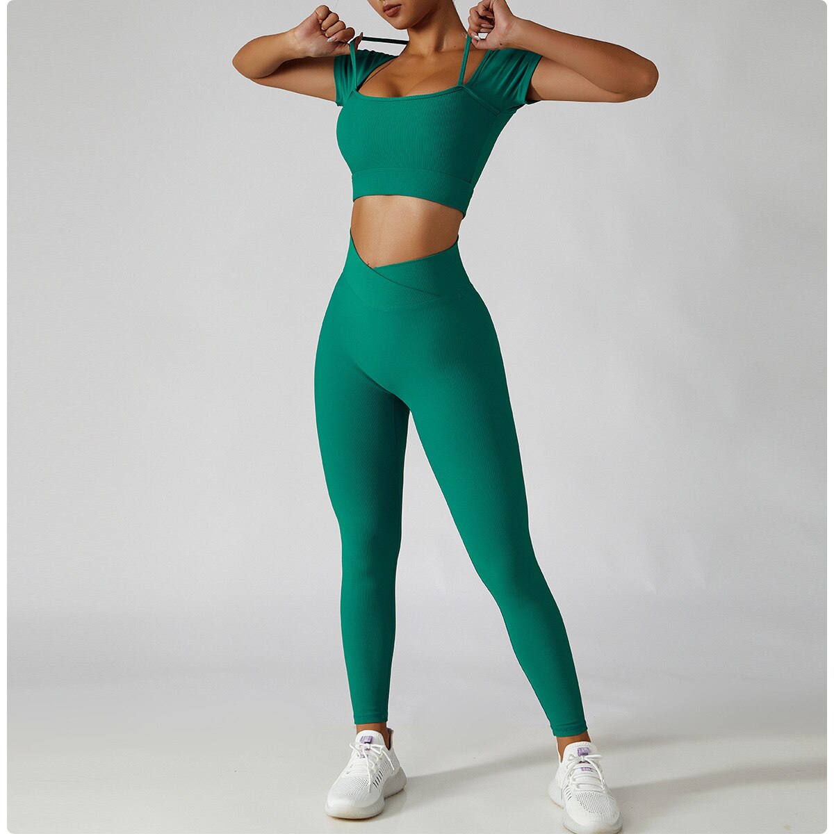 MotionFlex Leggings - Green