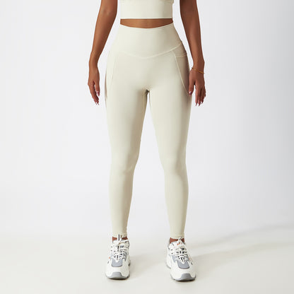 AvaFit Leggings - Ivory