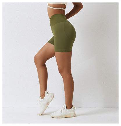 Radiant Rhythms Shorts - Olive