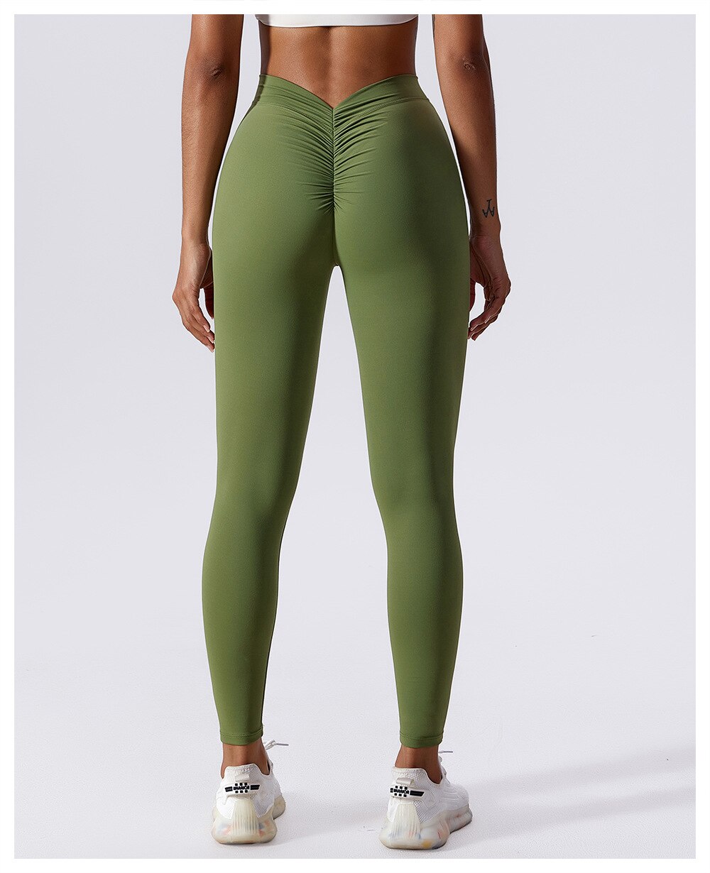 Bold Revolution Leggings - Military Green