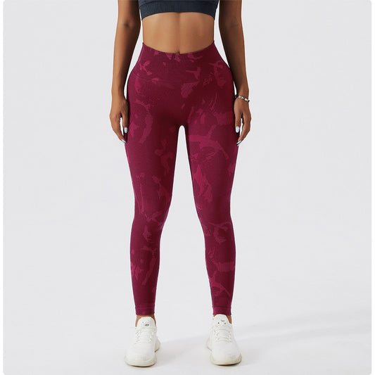 Vigor Pulse Leggings  - Wine Red