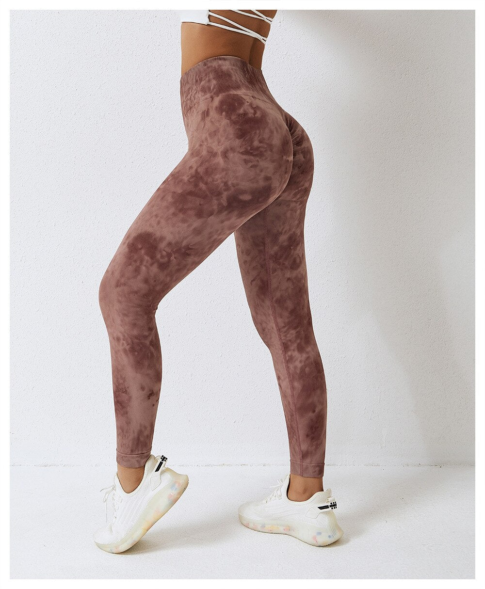 Dynamic Duo Leggings - Brown