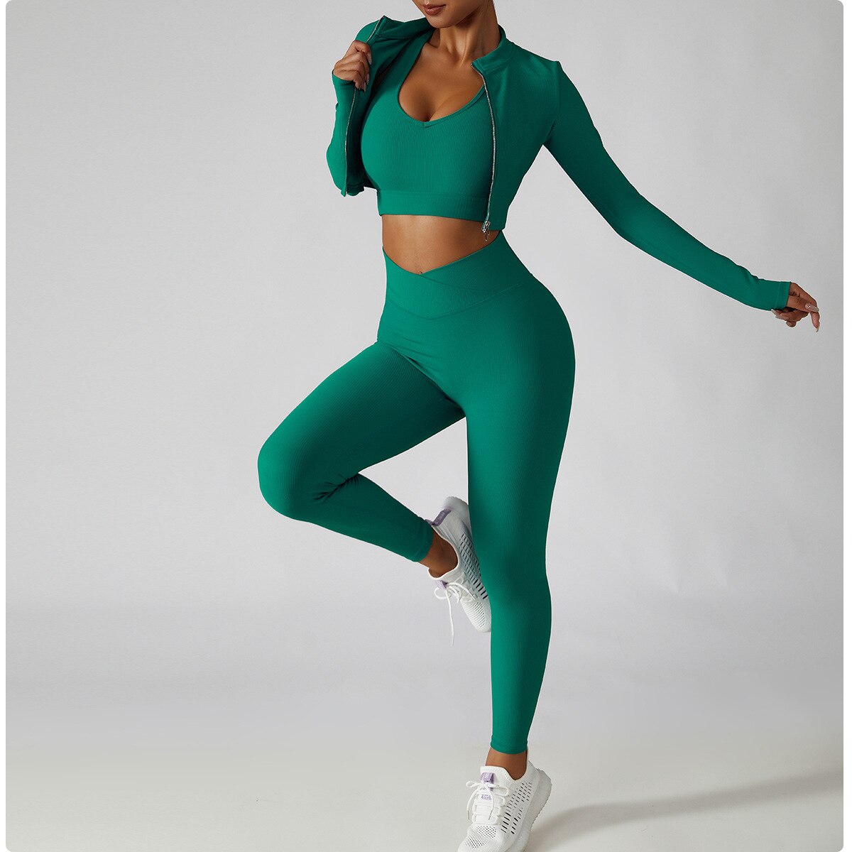 MotionFlex Leggings - Green