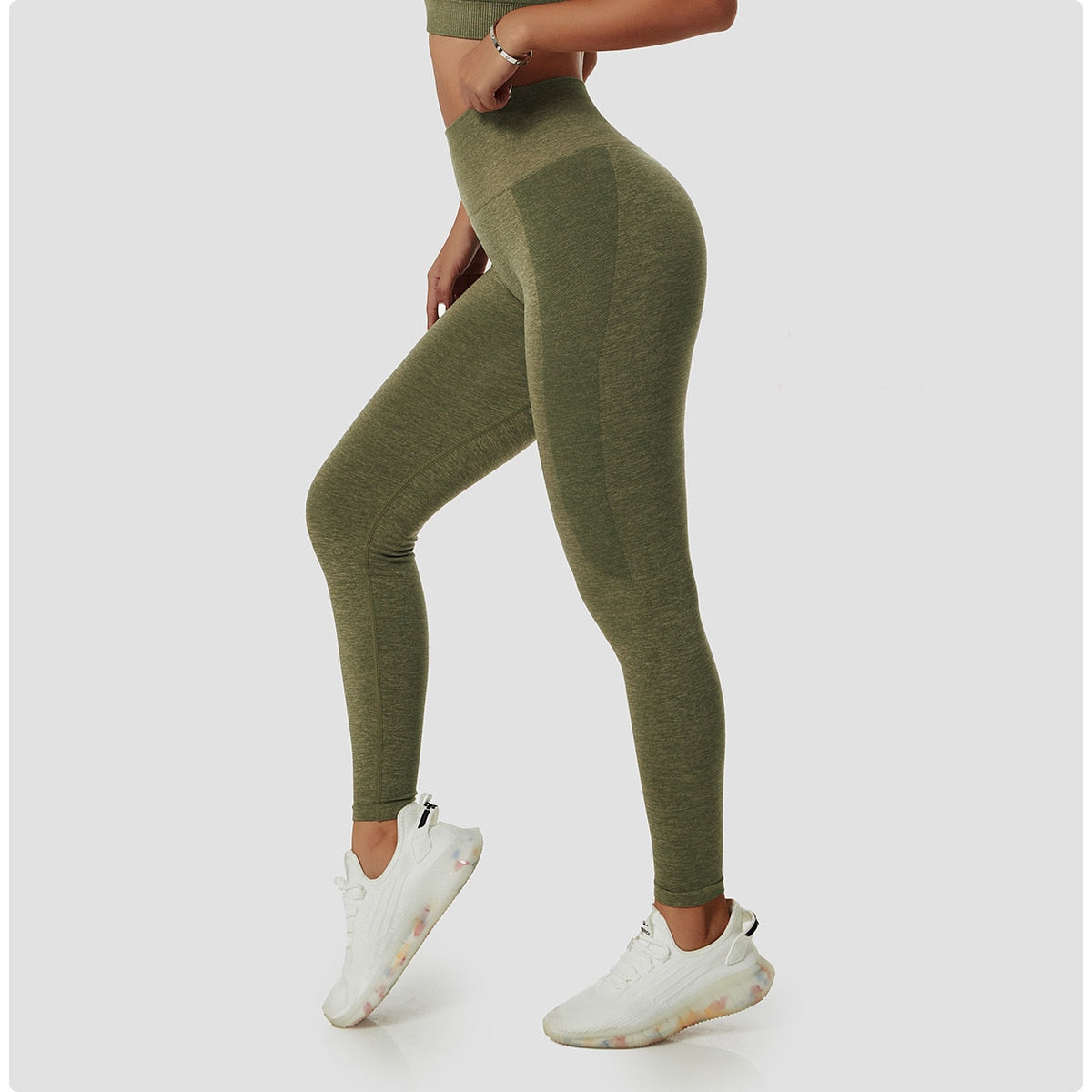 Power Rush Leggings - Green