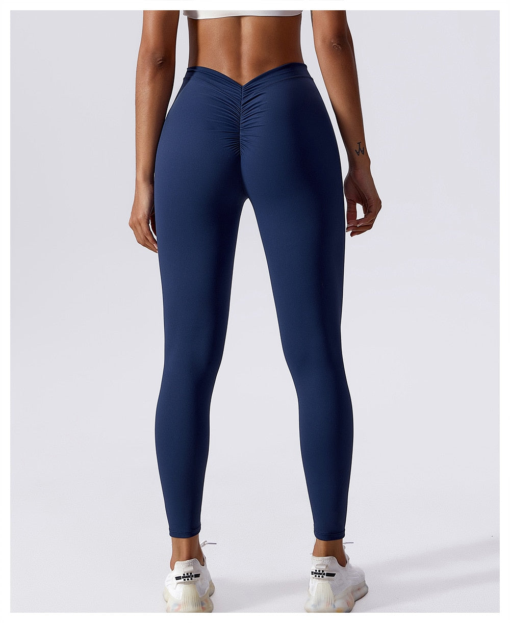 Bold Revolution Leggings - Navy Blue