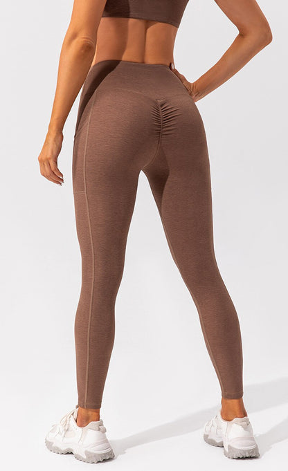 Streamline Pro Leggings - Brown