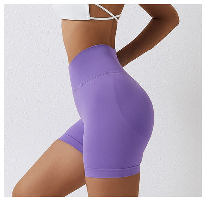 Radiant Rhythms Shorts - Violet