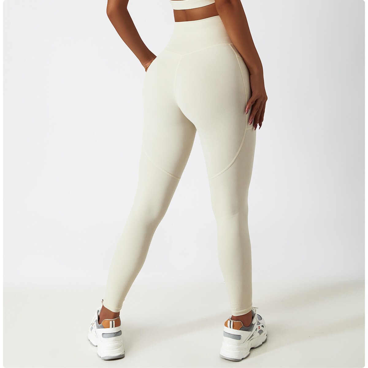 AvaFit Leggings - Ivory