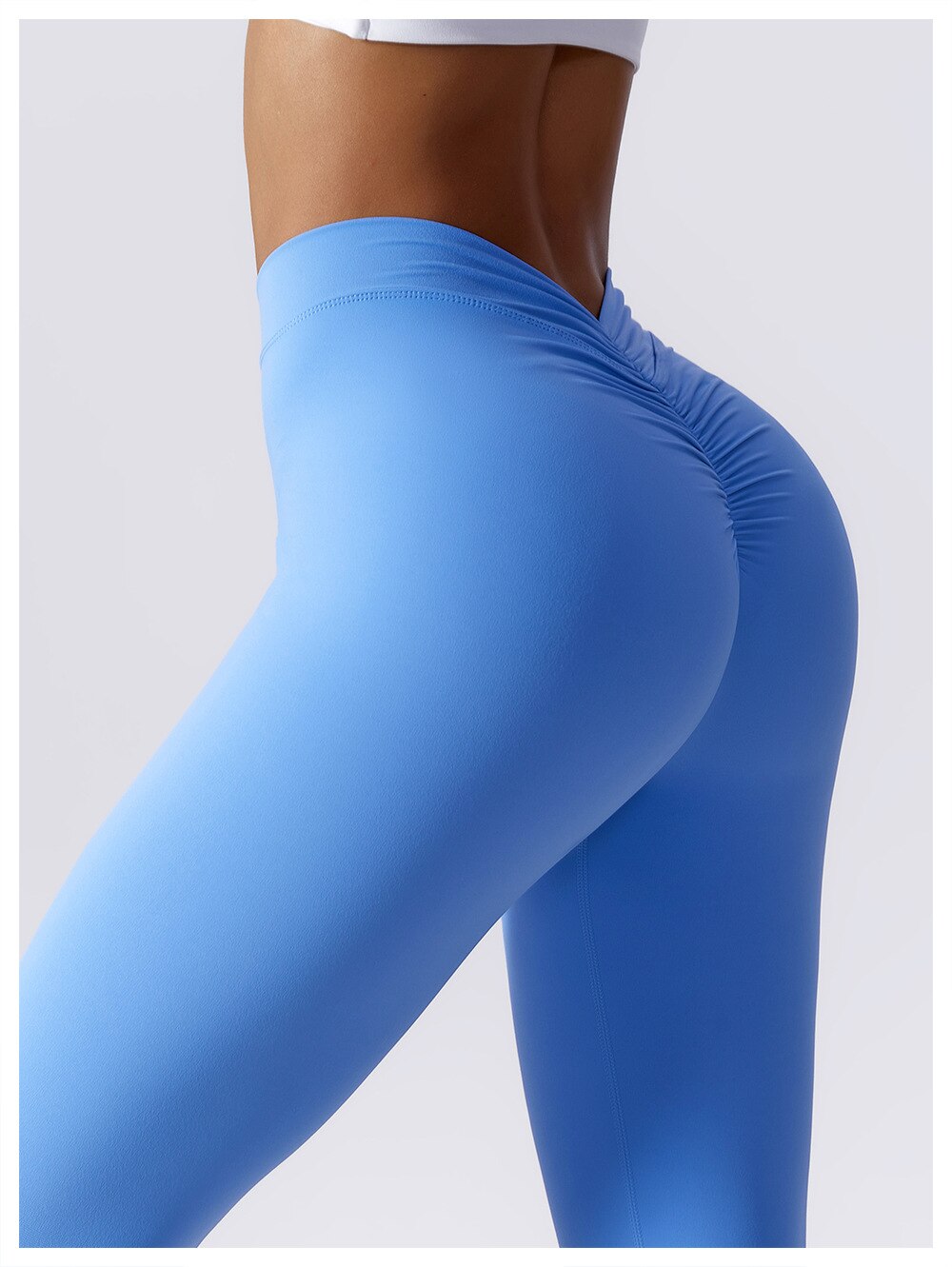 Bold Revolution Leggings - Hydrangea Blue