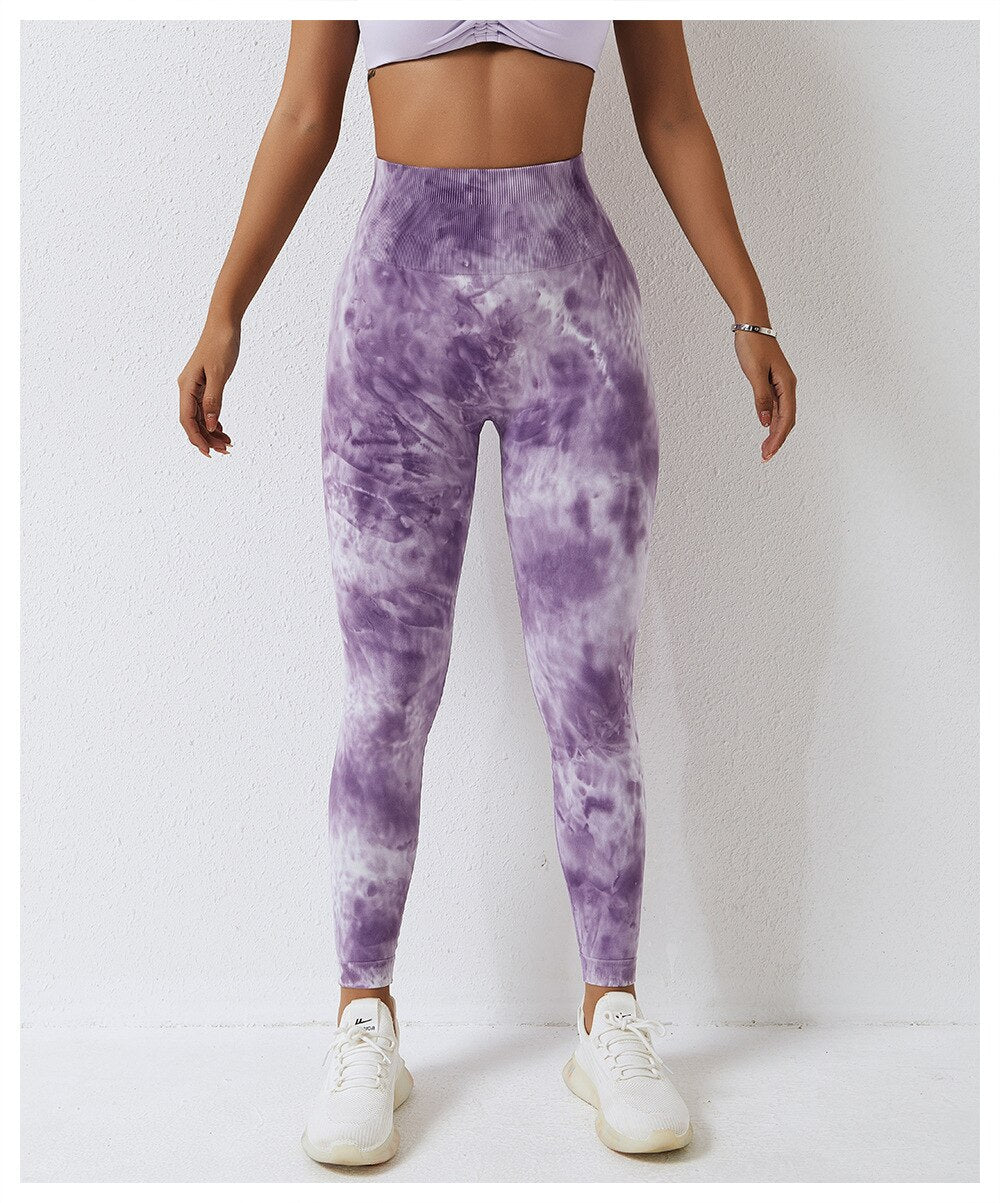 Dynamic Duo Leggings - Purple