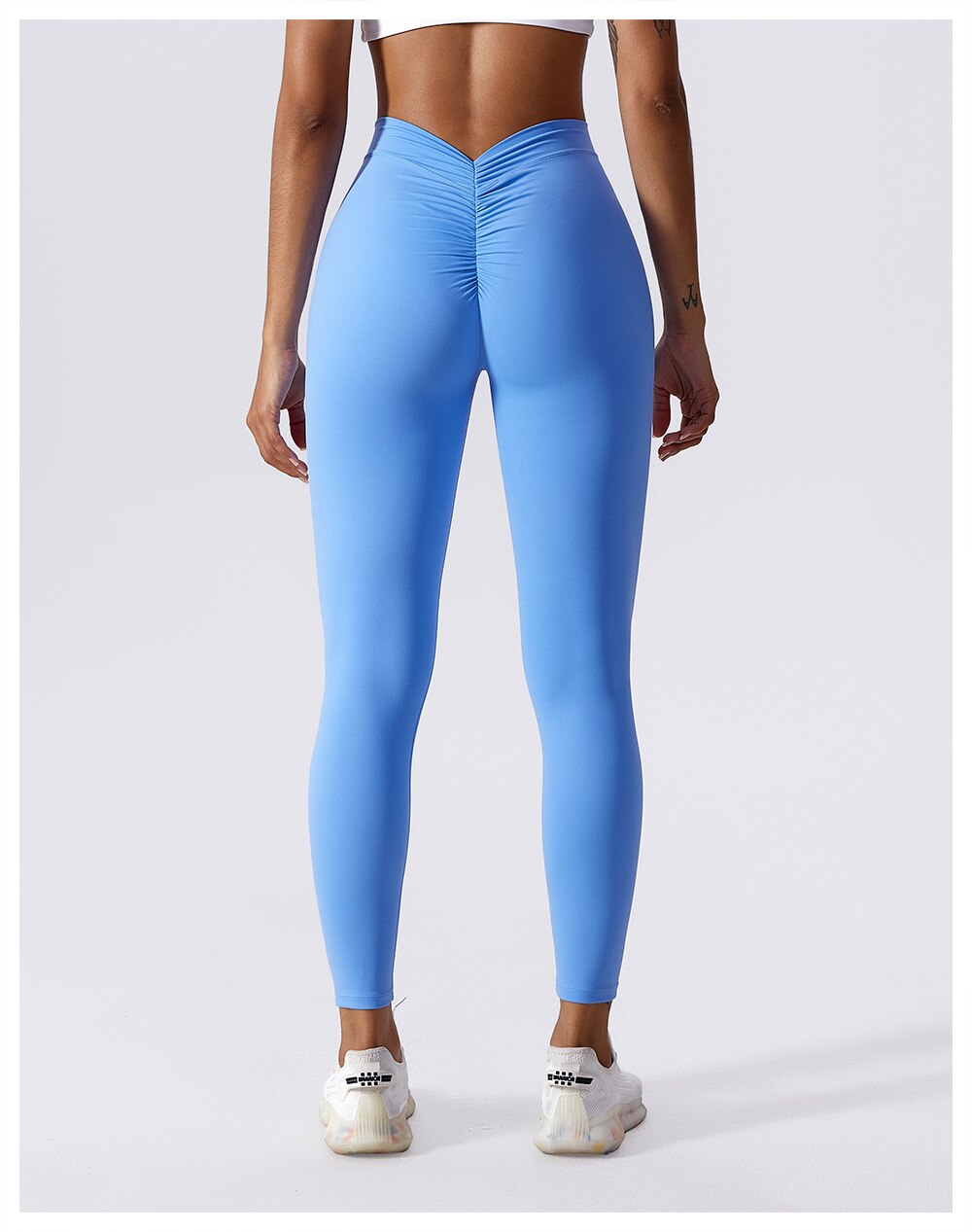 Bold Revolution Leggings - Hydrangea Blue