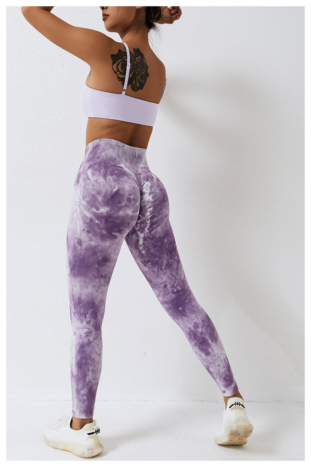 Dynamic Duo Leggings - Purple