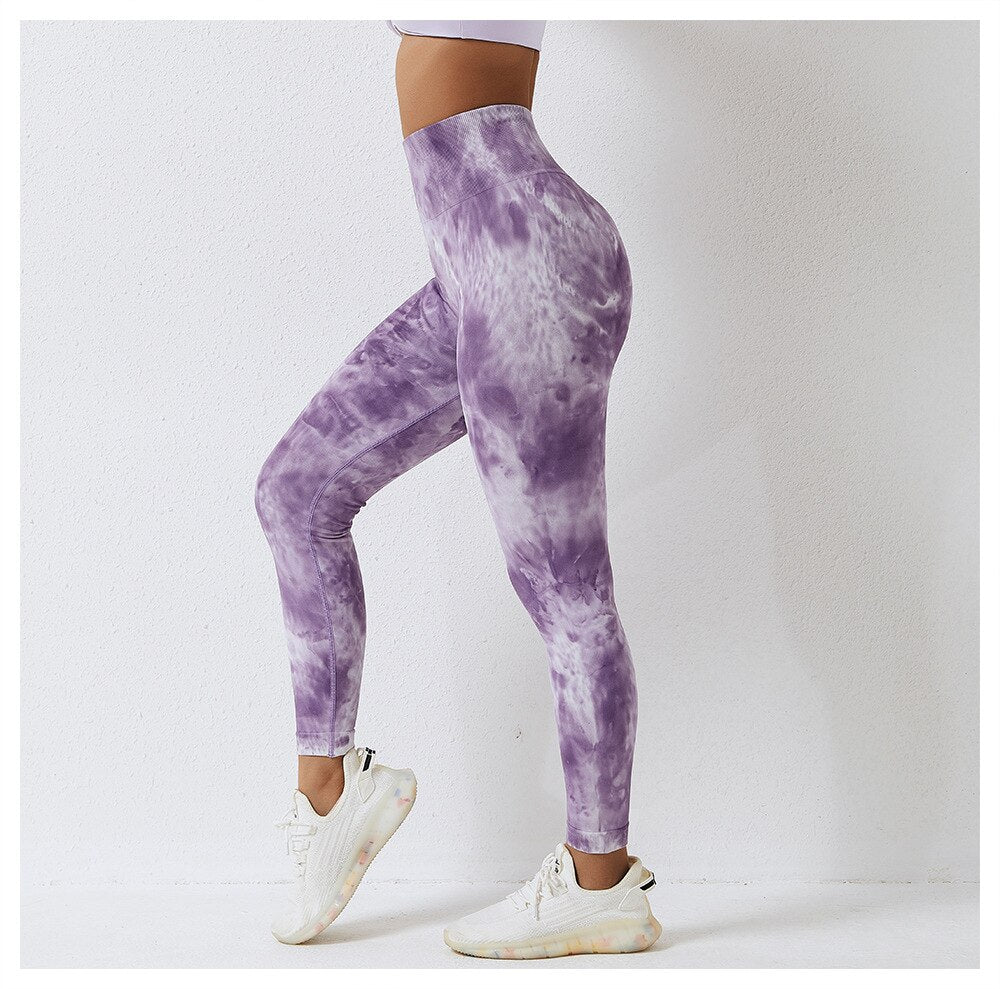 Dynamic Duo Leggings - Purple