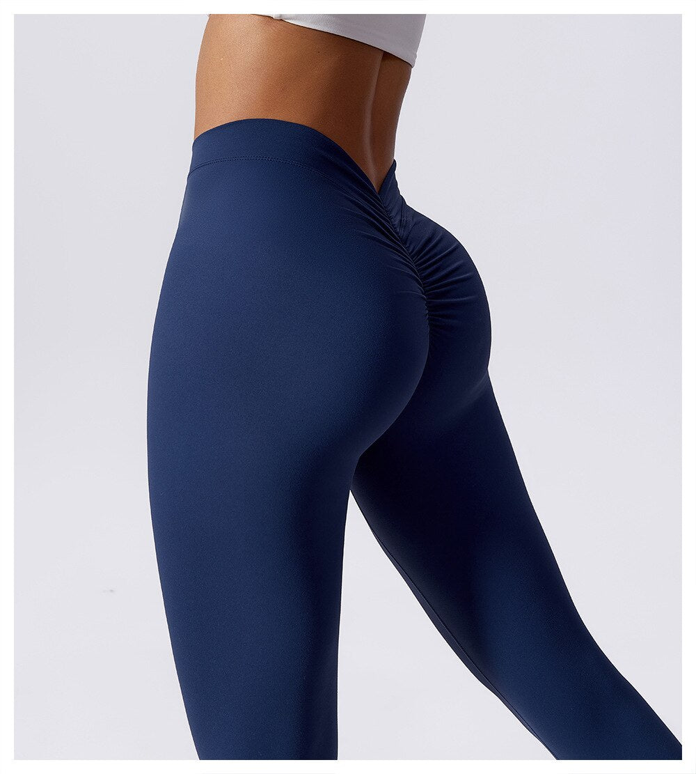 Bold Revolution Leggings - Navy Blue