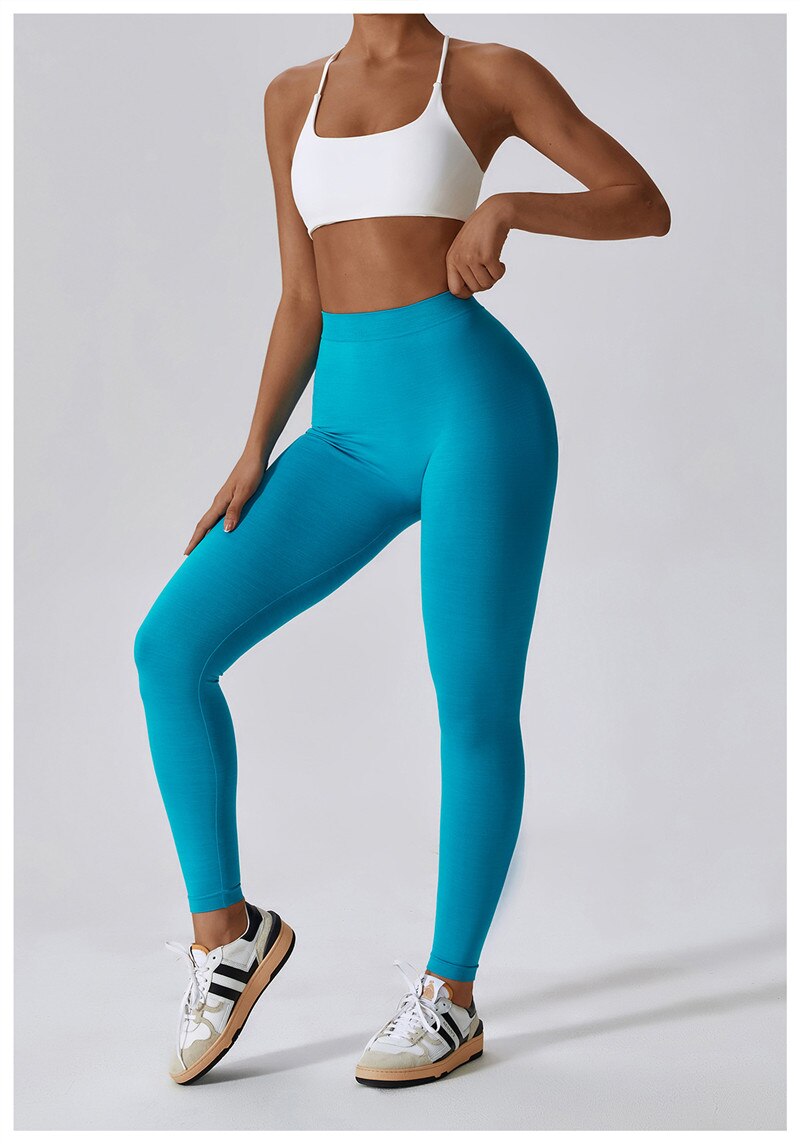 FlexiLux Leggings - Hydrangea blue