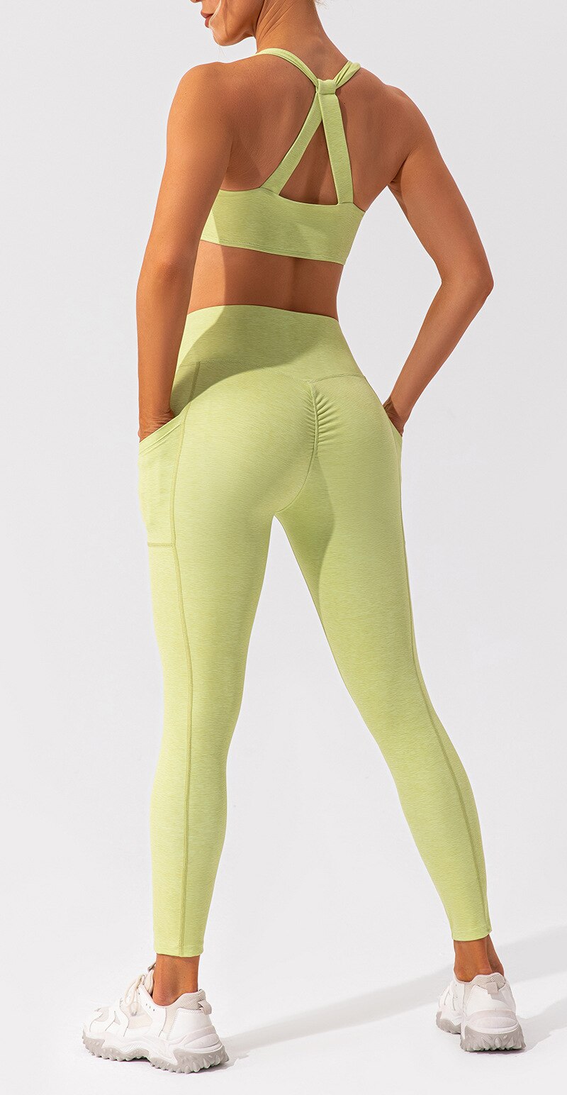 Streamline Pro Leggings - Lemon