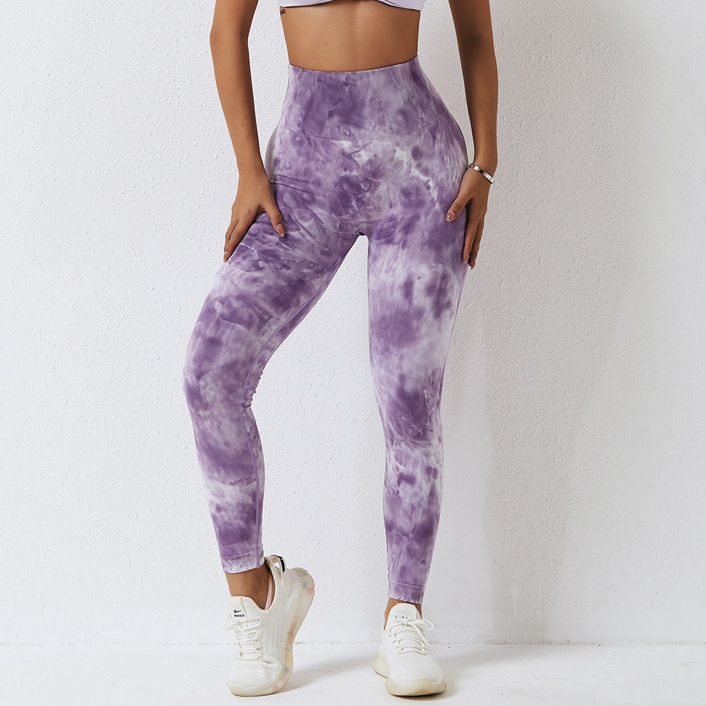 Dynamic Duo Leggings - Purple