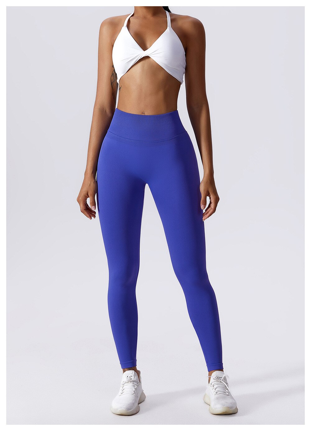 Elysian Flex Leggings - Blue