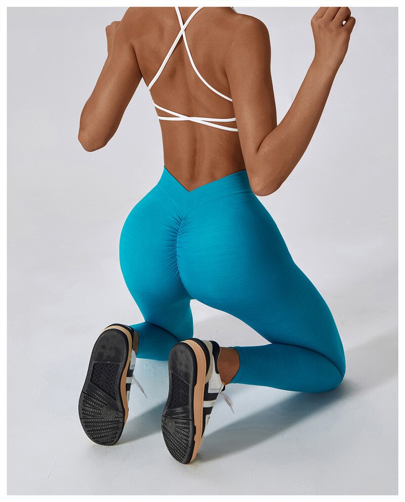 FlexiLux Leggings - Hydrangea blue