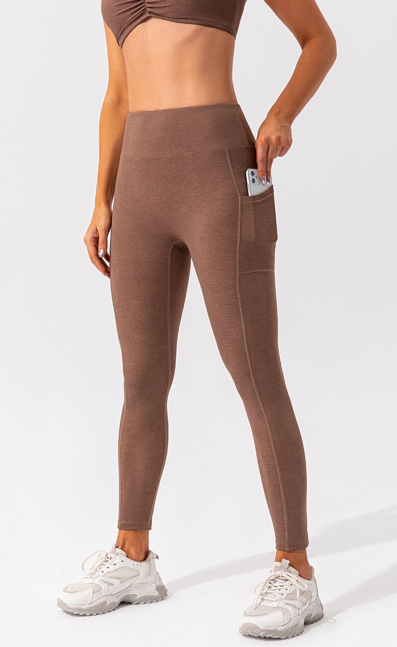 Streamline Pro Leggings - Brown