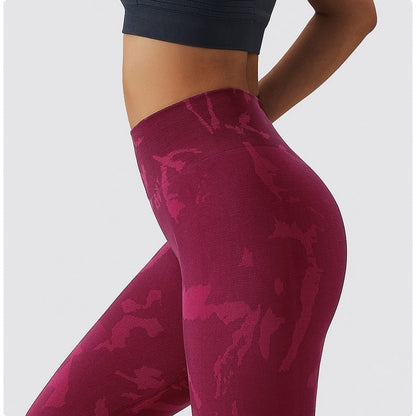 Vigor Pulse Leggings  - Wine Red