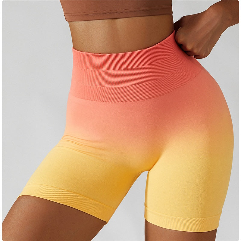 Lita Shorts - Orange Yellow