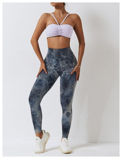 Dynamic Duo Leggings - Blue Grey