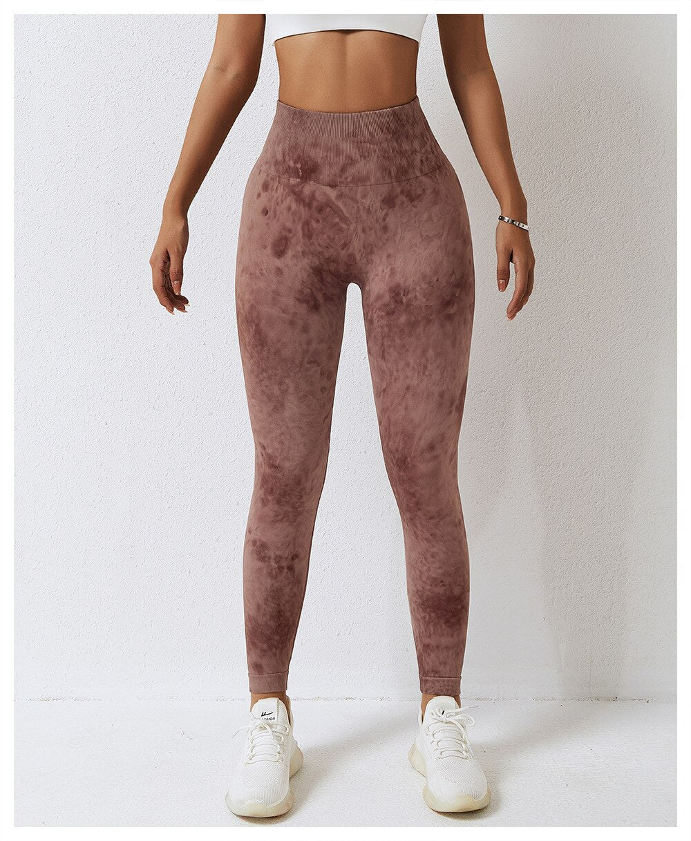 Dynamic Duo Leggings - Brown