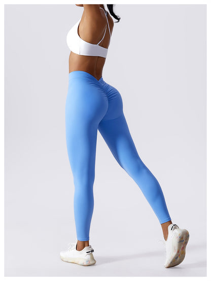 Bold Revolution Leggings - Hydrangea Blue