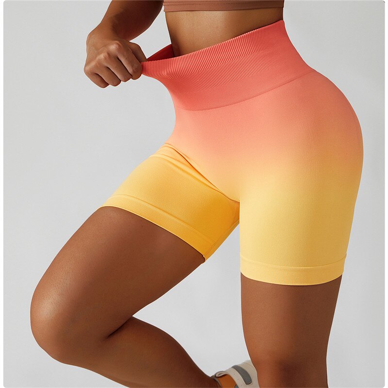 Lita Shorts - Orange Yellow