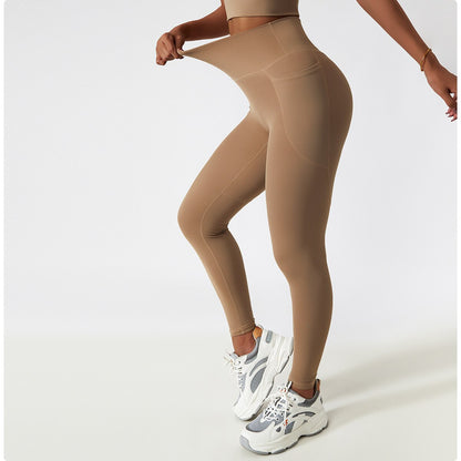 AvaFit Leggings - Brown