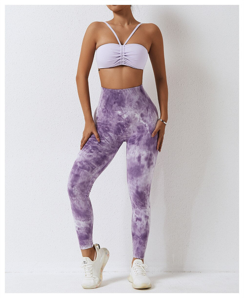 Dynamic Duo Leggings - Purple