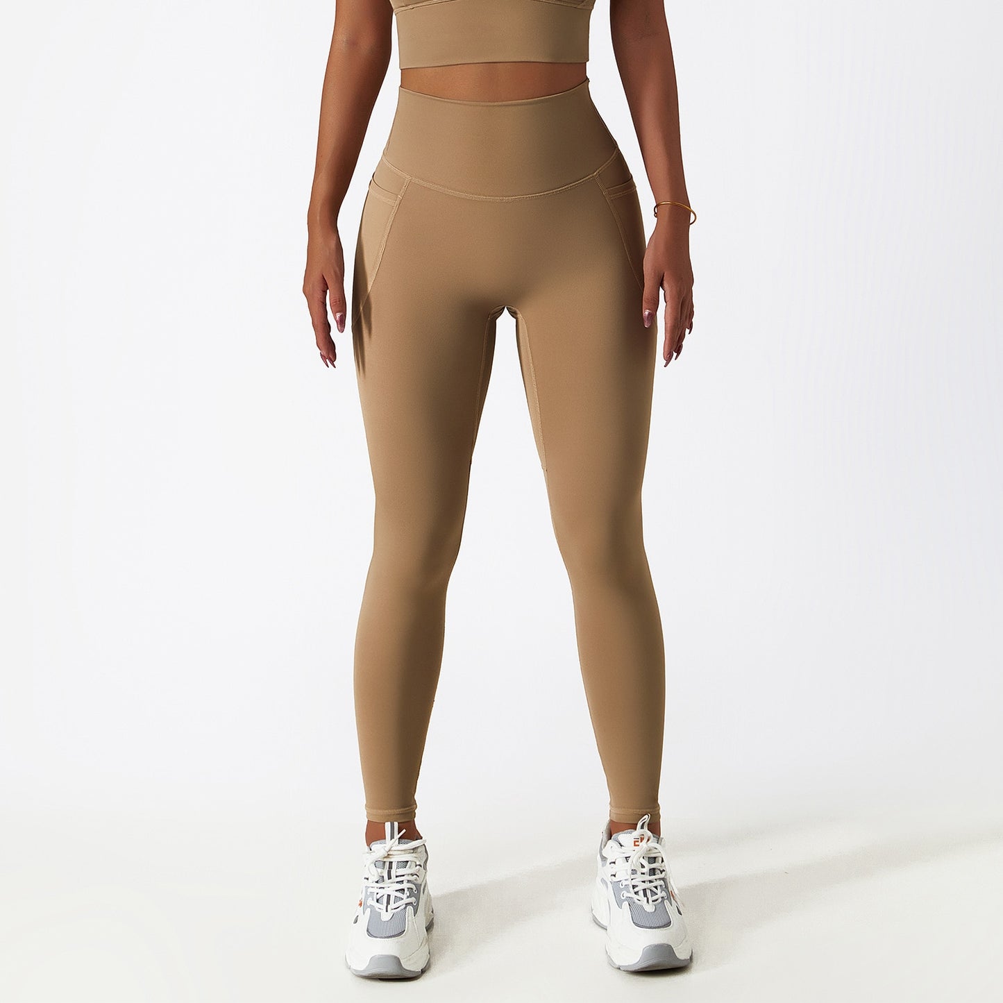 AvaFit Leggings - Brown