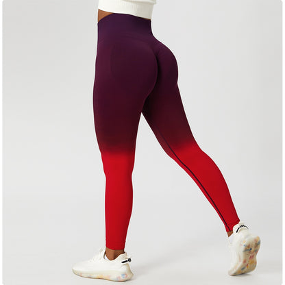 RadiantFlow Leggings - Wine