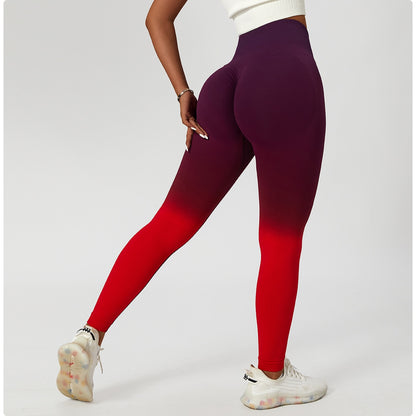 RadiantFlow Leggings - Wine