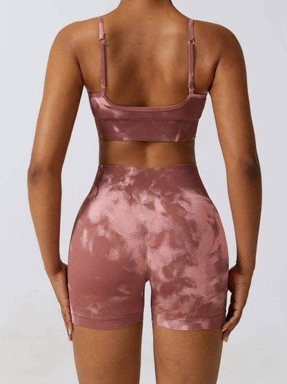 MotionMoxie Tie-Dye Set - Dark Pink